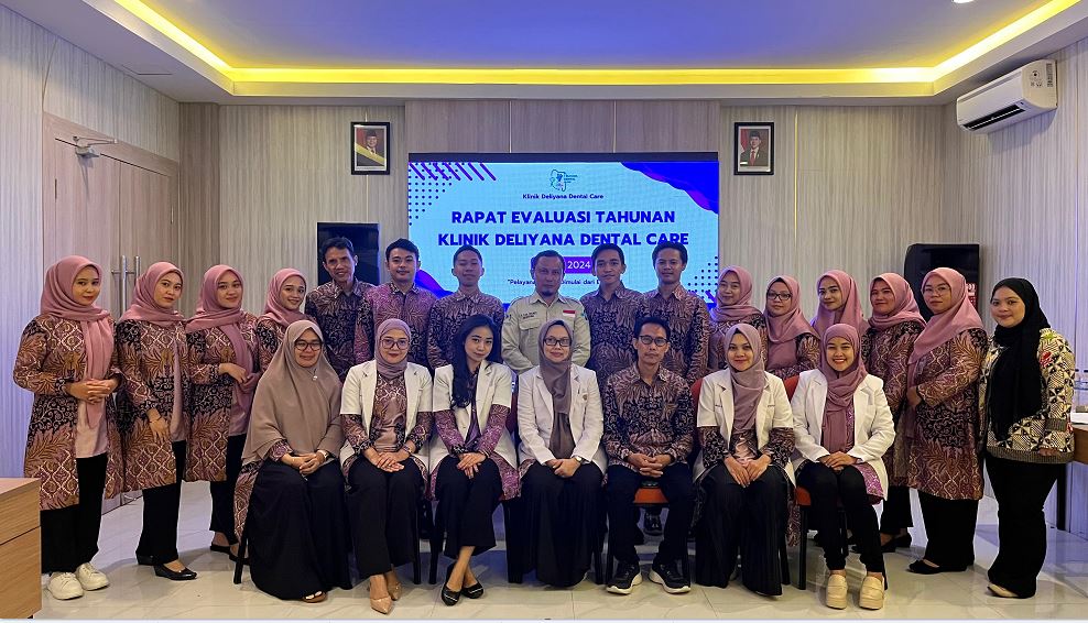 Klinik Deliyana Dental Care Gelar Rapat Evaluasi dan Rencana Pengembangan 2025