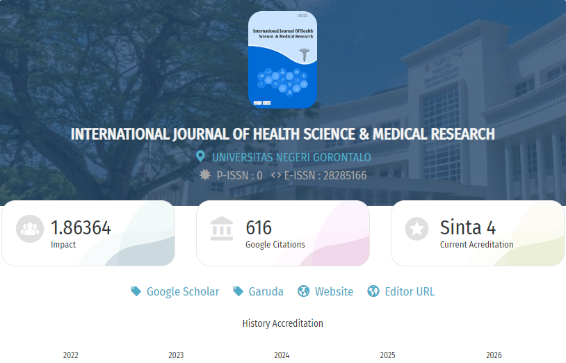 International Journal of Health Science & Medical Research Resmi Raih Akreditasi SINTA 4